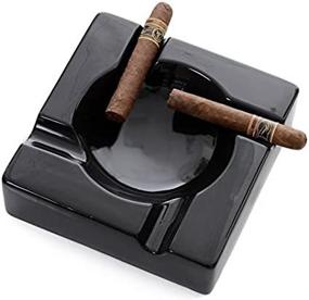 img 1 attached to Mantello Cigars Ceramic Ashtray Outdoor