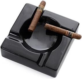 img 2 attached to Mantello Cigars Ceramic Ashtray Outdoor