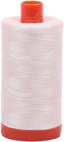 img 1 attached to Aurifil Quilting Thread 50wt Oyster White: The Perfect Choice for Exquisite Quilting Projects