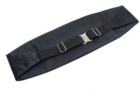 img 1 attached to 🎩 Simpowe Solid Multi Color Cummerbund Black: Stylish and Versatile Accessory for Any Formal Occasion