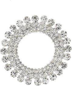 img 4 attached to Jerler Crystal Rhinestone Applique Wedding Sewing for Trim & Embellishments