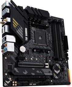 img 1 attached to 🎮 ASUS TUF GAMING B550M-PLUS WiFi II AMD AM4 3rd Gen Ryzen microATX gaming motherboard with PCIe 4.0, WiFi 6, 2.5Gb LAN, BIOS FlashBack, HDMI 2.1, USB 3.2 Gen 2, Addressable RGB header, and AURA Sync