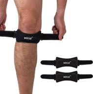 🏋️ ultimate knee support: 2 pack knee strap brace for active sports & activities like running, soccer, basketball, hiking, jumpers knee, tennis, tendonitis, volleyball & squats логотип