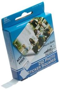 img 2 attached to 📸 Pioneer PSM-2 Multicolor Mounting Squares (250 Pack) - Firm and Versatile Adhesive Solution for Photos