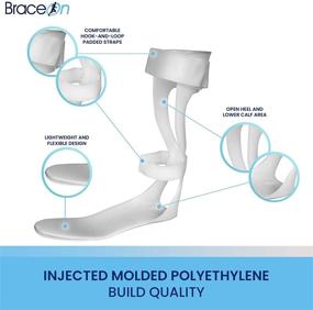 img 3 attached to Enhanced Mobility with Brace Swedish AFO Women Left: A Perfect Fit for Women's Orthopedic Support