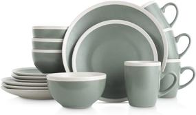 img 4 attached to Stone Lain Stoneware Dinnerware: Premium Food Service Equipment & Supplies