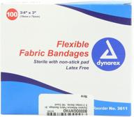 dynarex adhesive fabric bandage sterile логотип