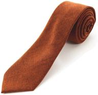 jemygins orange cashmere cotton necktie - men's accessories in ties, cummerbunds & pocket squares logo