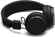 черные наушники urbanears plattan 2 on-ear (04091668) для повышения seo. логотип