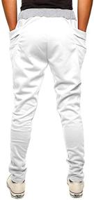 img 1 attached to 🏃 OBT Boys' Slim Casual Comfortable Skinny Jogger Pants for Running