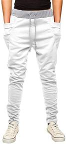 img 3 attached to 🏃 OBT Boys' Slim Casual Comfortable Skinny Jogger Pants for Running