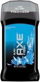 img 1 attached to 🕶️ Stay Cool and Fresh with AXE Deodorant Stick for Men, Black Chill 3 oz (Pack of 3)