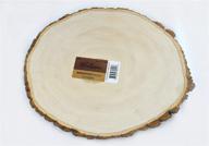 🪵 wilson basswood round/oval: x large sizes (11-13 inch wide x 5/8 inch thick) - superior quality and versatility for crafts and carving logo