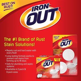 img 1 attached to 🚽 IronOut 18-Tablet Automatic Toilet Bowl Cleaner Tablets