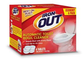 img 2 attached to 🚽 IronOut 18-Tablet Automatic Toilet Bowl Cleaner Tablets