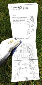 img 2 attached to 🏌️ Golf Yardage Books (2 Pack): PGA Template, USGA Conforming, Lifetime Weatherproof Paper - Enhance Your Golf Game!