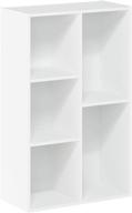 📦 furinno white 5-cube open shelf for improved seo logo