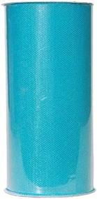 img 1 attached to Darice 2913-35 Turquoise Tulle: 6-Inch-by-25-Yard Original Version - High Quality and Versatile Fabric for Crafting Needs