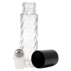 img 1 attached to 💧 Refillable Perfume Bottle Travel: Convenient Roll-On Solution for Fragrance On-The-Go