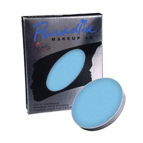 img 1 attached to Mehron Makeup Paradise AQ Refill (Light Blue) - Convenient 0.25 oz Size for Continuous Use