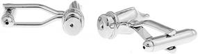 img 2 attached to 💼 Exquisite Quill Fountain Pen Pair Cufflinks: Perfect Blend of Style and Elegance
