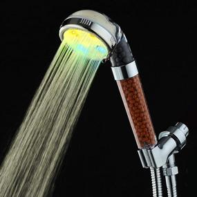 img 3 attached to 💦 KAIREY LED Shower Head: High Pressure Water Saving Ionic Zen Showerhead with Filtered Handheld Showerhead and Anion Energy Ball - Purify Water for a Refreshing Shower Experience