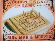 wooden travel nine mans morris логотип