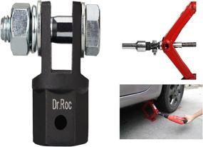 img 4 attached to 🔧 Efficient Scissor Jack Adapter for Impact Wrench, Lug Wrench, and Power Drills – Dr.Roc 1/2 Inch Drive Socket for Automotive, RV, and Trailer Leveling Jacks