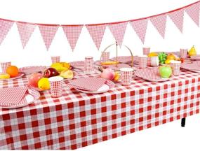 img 2 attached to 💧 Waterproof Rectangular Tablecloth, 54X108 Inches - Spill-Proof