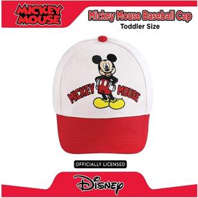 img 2 attached to 🧢 Optimized for Search: Mickey Character Baseball Accessories and Hats for Disney Toddlers
