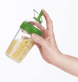 img 3 attached to 🥗 Green OXO Salad Dressing Shaker - Convenient One-Size Design