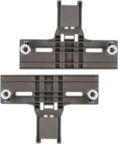 img 4 attached to W10350376 Dishwasher Upper Top Rack Adjuster Parts - Fits PS10064063 W10712394 Dish Rack - Compatible with AP5956100 (2 pcs)