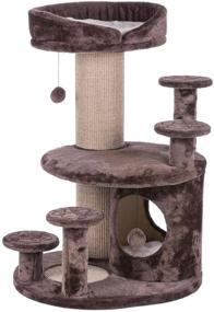 img 1 attached to 🐱 Optimum Senior Cat Trees and Posts for Older Cats