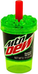 img 1 attached to 🥤 Mountain Dew and Pepsi Flavored Novelty Soda Cup Lip Balms: 3-Pack