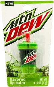 img 2 attached to 🥤 Mountain Dew and Pepsi Flavored Novelty Soda Cup Lip Balms: 3-Pack