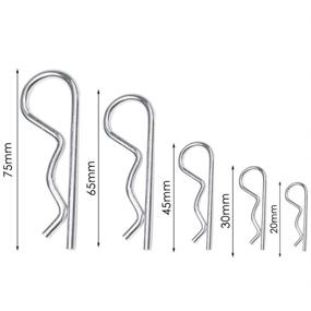 img 2 attached to Fastener Assortment Retaining Hairpin Multiple Fasteners