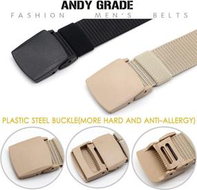 img 2 attached to Adjustable Tactical Plastic ANDY GRADE Men's Accessories