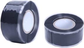 img 2 attached to Seal, Repair, and Bond with High-Quality Black Self-Fusing Silicone Rubber Tape