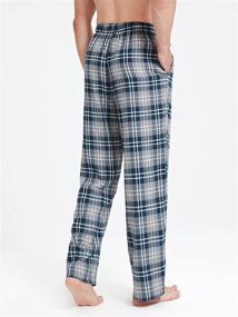 img 1 attached to 👖 SIORO Men's Flannel Sleepwear Lounge Pants - Comfortable Loungewear Bottoms