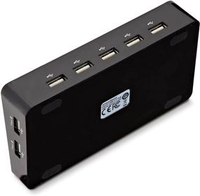 img 2 attached to 🔌 Amazon Basics 10 Port USB 2.0 Hub, 5-Pack: Efficient Connectivity Solution for Multiple Devices