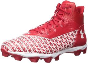 img 4 attached to Under Armour Hammer Football Royal Men's Shoes for Athletic