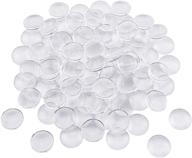 🔮 premium quality acmer transparent glass cabochons - clear, non-calibrated round dome for jewelry making - 0.79 inch/20mm size - 120 pieces logo