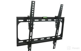img 5 attached to 📺 Premium TV Wall Mount - Fits 37-70-inch TVs, Tilting Mount for 16", 18", 24" Studs, 132 lb Load Capacity, VESA 600x400mm, Low Profile Bracket by Mounting Dream (MD2268-LK)
