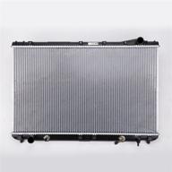 🚗 tyc 1746: high-quality plastic aluminum radiator replacement for toyota/lexus - 1-row compatibility logo