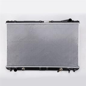 img 4 attached to 🚗 TYC 1746: High-Quality Plastic Aluminum Radiator Replacement for TOYOTA/Lexus - 1-Row Compatibility