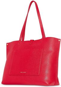 img 2 attached to Rebecca Minkoff Megan Tote Navy Women's Handbags & Wallets and Totes