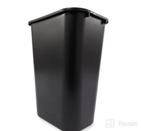 img 5 attached to 🗑️ Rubbermaid Commercial 10 Gallon Plastic Resin Deskside Wastebasket - Ideal for Office & Home, Beige