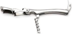 img 1 attached to 🍷 Outset Double-Hinged Stainless Steel Wine Corkscrew, 5.25 x 1.25 x 0.5 inches