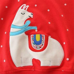 img 2 attached to LUMMY KIDS Toddler Sweatshirt Outfits Outdoor Recreation