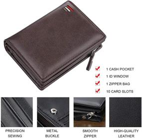 img 3 attached to Discover the Stylish Lolytama Wallet: Fashion Leather Wallets for Men's Accessories in Wallets, Card Cases & Money Organizers